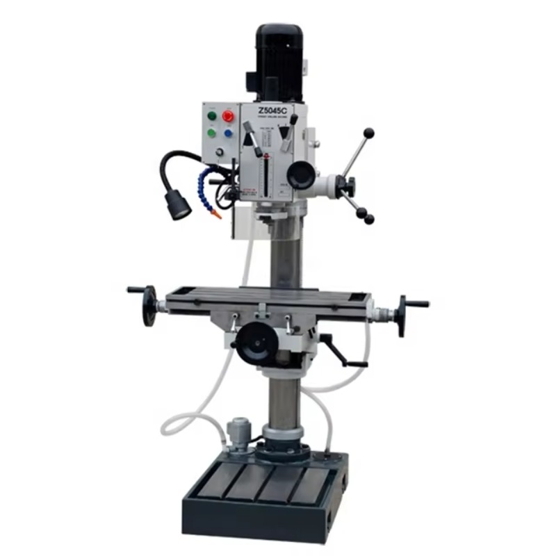 Drill Press - เครื่องเจาะตั้งโต๊ะไฟฟ้า Z5045C เครื่องเจาะรูขนาดเล็ก เครื่องเจาะและต๊าปเกลียวขนาดเล็ก