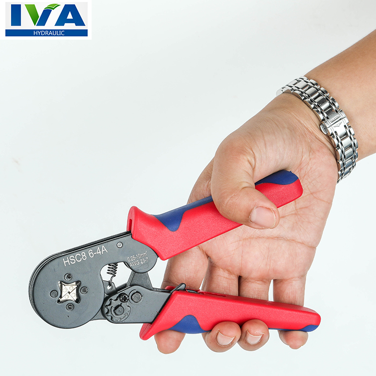 Pliers - คีมย้ำหางปลา HSC86-4A ขายดี ขนาด 0.08-10mm2 AWG7-38