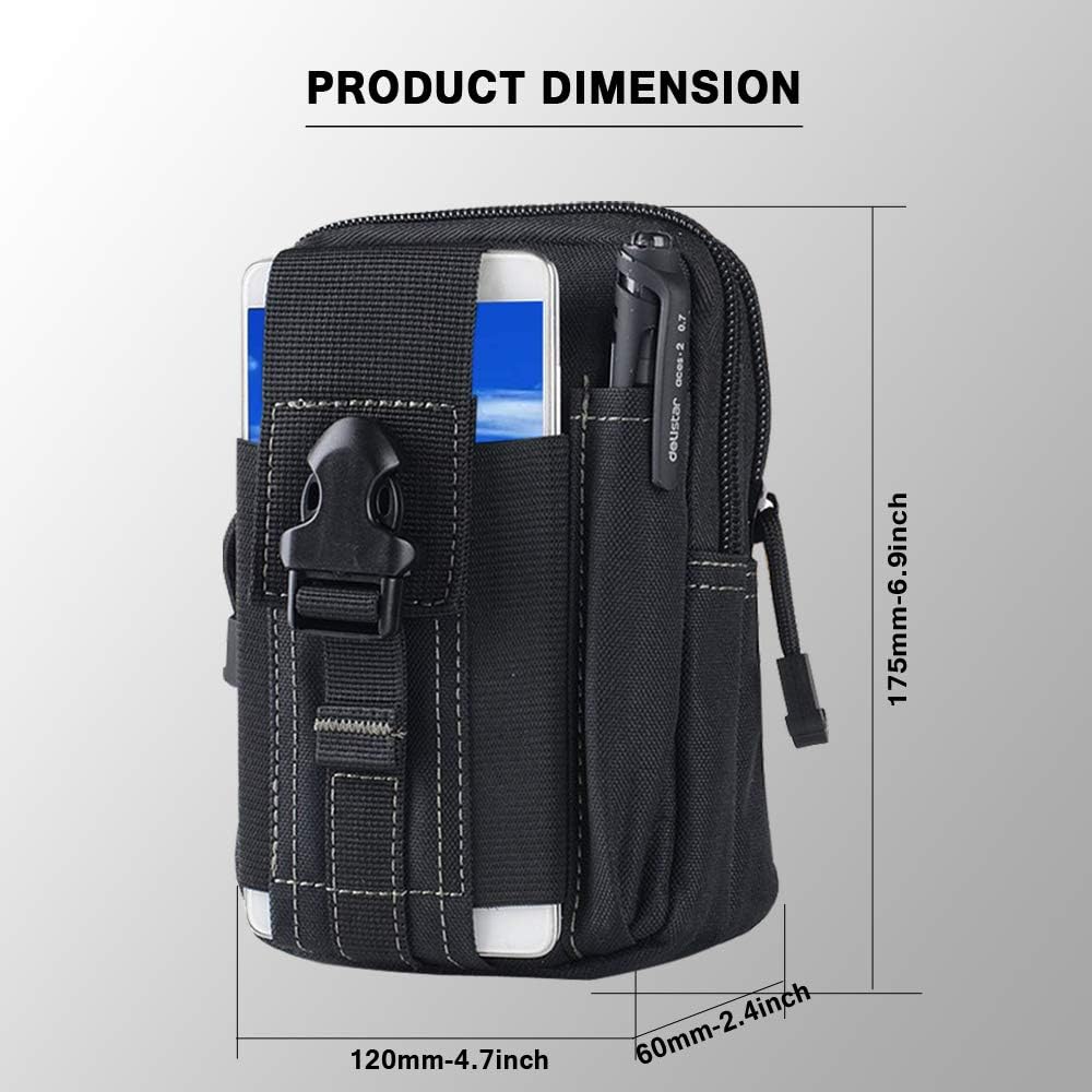 กระเป๋าคาดเอวแบบยุทธวิธี Molle - Tool Bag บทวิจารณ์และราคา