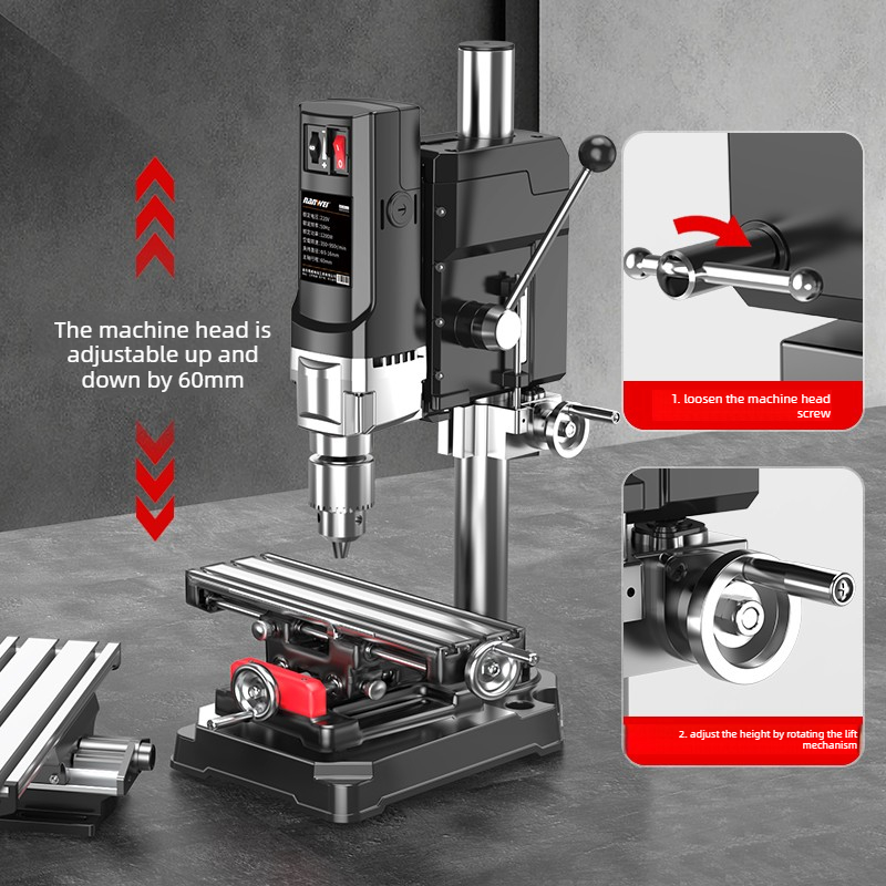 เครื่องเจาะอุตสาหกรรมกำลังสูง  - Drill Press บทวิจารณ์และราคา
