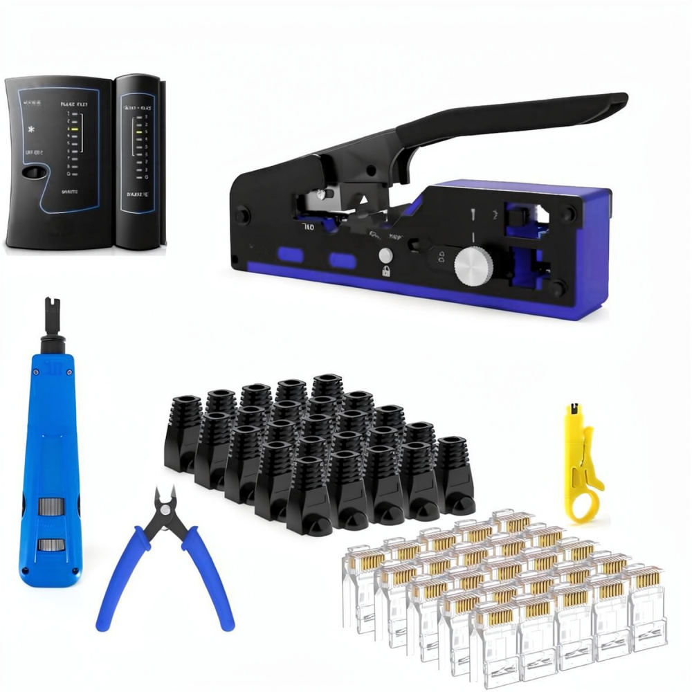 ชุดเครื่องมือย้ำสายอีเธอร์เน็ต - Tool Set บทวิจารณ์และราคา