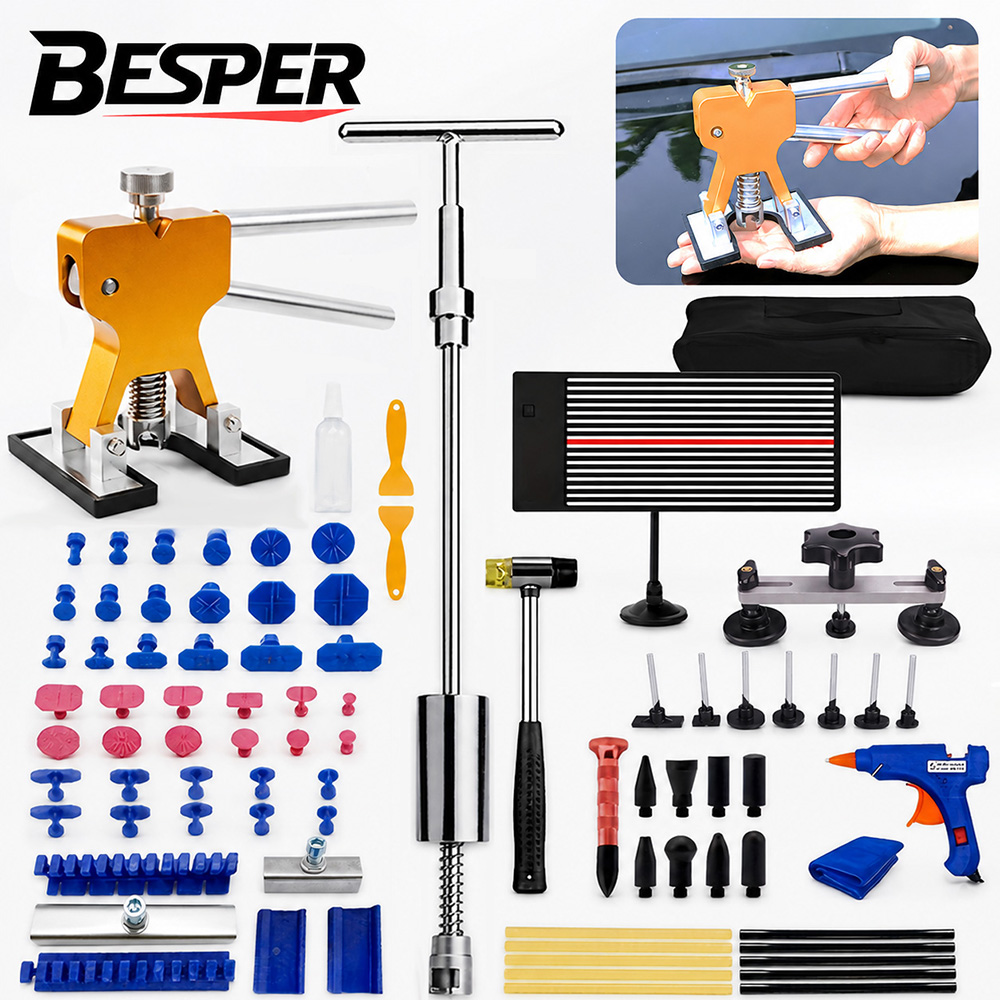 ชุดอุปกรณ์ซ่อมรอยบุบรถยนต์แบบไ - Hand Tools In Workshop บทวิจารณ์และราคา